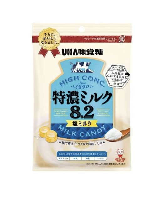 日本UHA悠哈 味觉糖 特浓盐味牛奶糖 72g