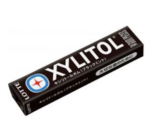 LOTTE 木糖醇护齿口香糖（黑色薄荷味）14粒