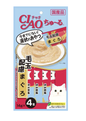 INABA 伊纳宝 CIAO 猫零食 啾噜营养猫条 美毛 金枪鱼 14g*4