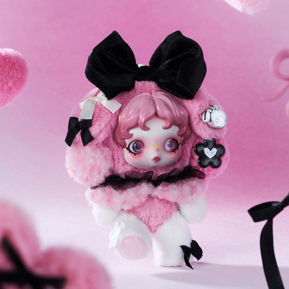 泡泡玛特 SKULLPANDA X MY MELODY 联名