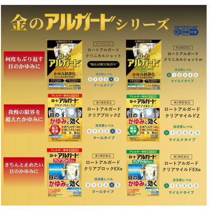 日本Rohto抗过敏眼药水