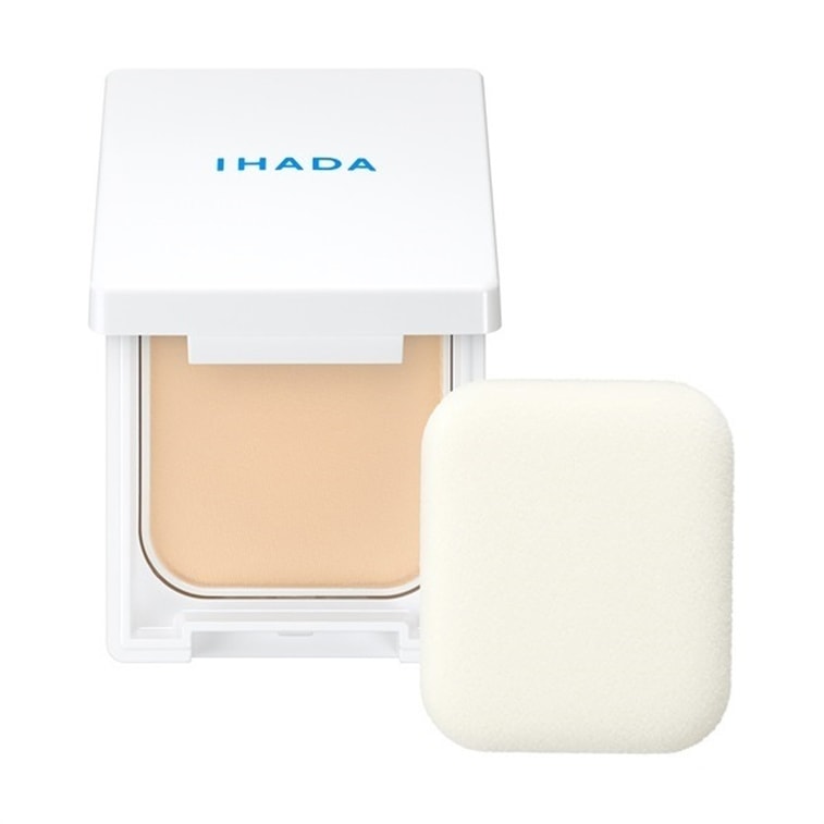 日本SHISEIDO资生堂 IHADA药用面部 美白保湿 物理防晒粉饼SPF40/PA++++ 敏感肌适用 9g