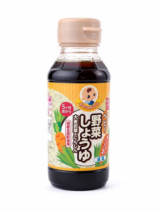 日本宝宝酱油  减盐蔬菜酱油 5月龄以上