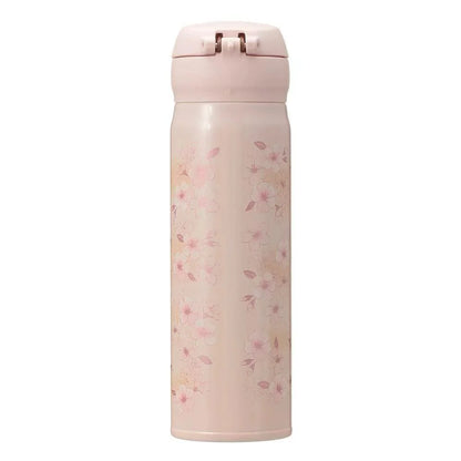日本星巴克 26年樱花季 粉色樱花保温杯 500ml