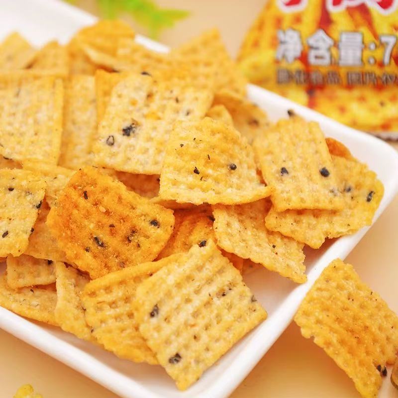 张二嘎 黑芝麻小米锅巴 酱汁牛肉味