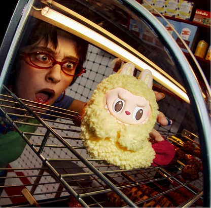 POPMART 泡泡玛特THE MONSTERS LABUBU 怪味便利店炸虾耳机包