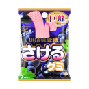 日本UHA悠哈 新食感手撕橡皮软糖 葡萄味 7枚入 30g