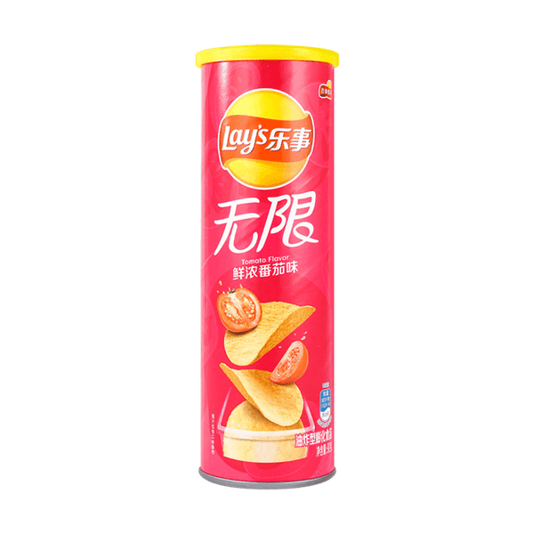 LAY'S乐事 桶装番茄口味薯片 90g