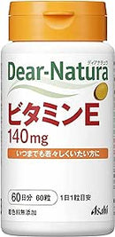 日本ASAHI朝日 Dear-Natura 维生素E 60粒 140mg 60日量