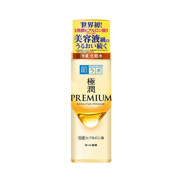 日本ROHTO乐敦肌研 极润Premium透明质酸高保湿化妆水170ml