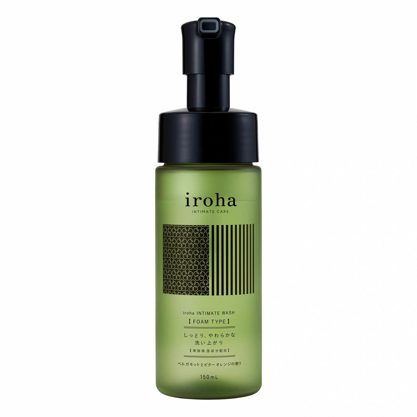 日本IROHA 女性私处外阴洗液 弱酸泡沫型/佛手柑苦橙味 150ml