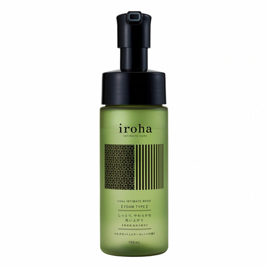 日本IROHA 女性私处外阴洗液 弱酸泡沫型/佛手柑苦橙味 150ml
