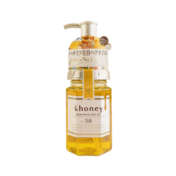 日本VICREA &HONEY 蜂蜜深层保湿护发精油 100ml 柔顺丰盈滋养 抚平毛躁 修复干枯 无硅油配方