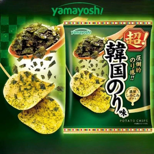 日本YAMAYOSHI 薯片韩式海苔味