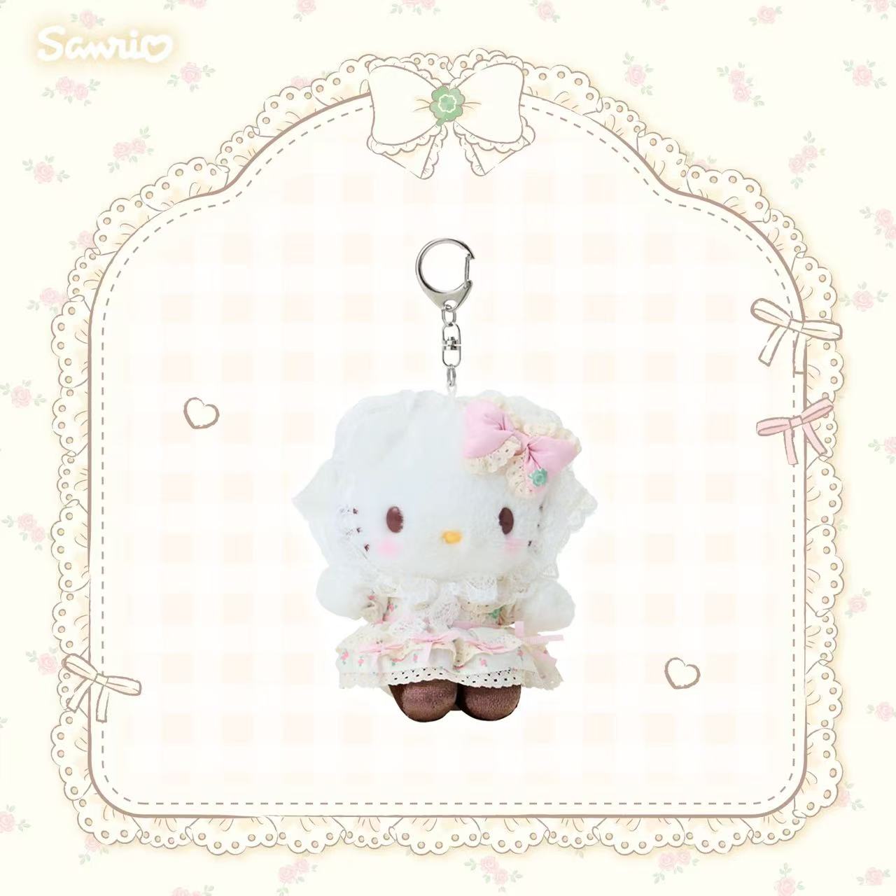 日本三丽鸥 森林蕾丝系列 HELLO KITTY 挂件