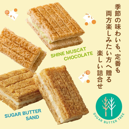 日本Sugar Butter Tree 黄油树 X 麝香葡萄味 ｜春季限定 12枚