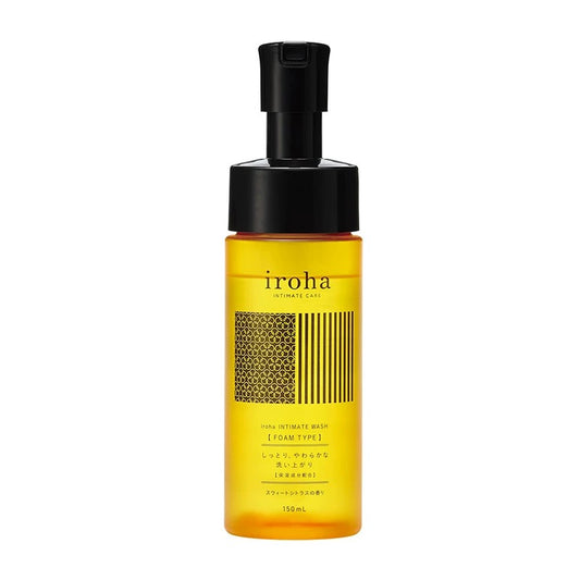 日本IROHA 女性私处外阴洗液 弱酸泡沫型/  柑橘味 150ml