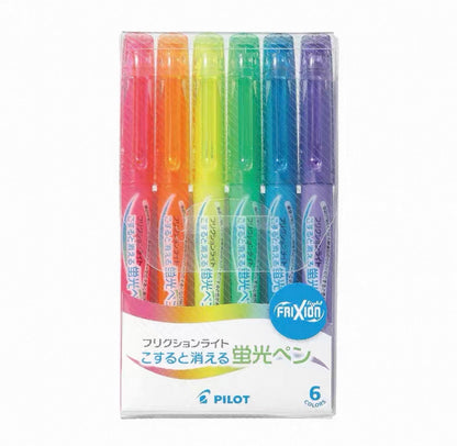 日本PILOT 五色可擦荧光笔 常规色