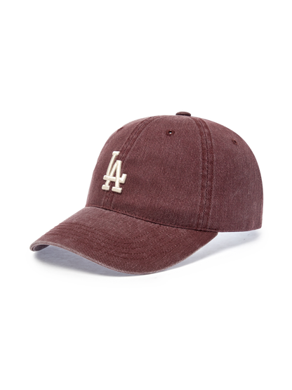 韩国MLB 「Los Angeles Dodgers」基础款 深酒红棒球帽