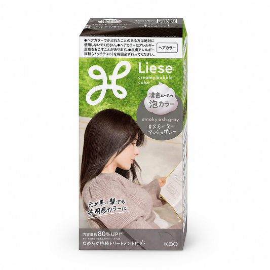 日本花王Liese泡沫染发剂 烟灰色