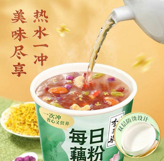 李子柒 每日藕粉便携装 桂花坚果味