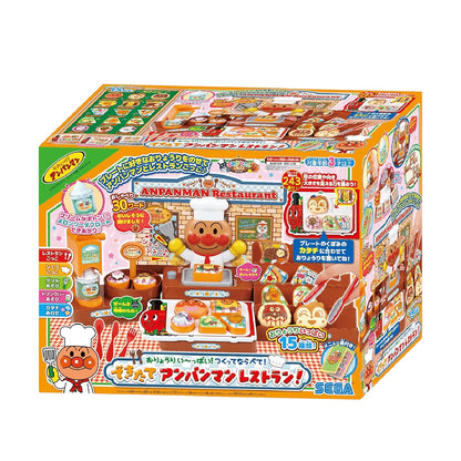 日本面包超人过家家餐厅自助料理店厨房儿童玩具