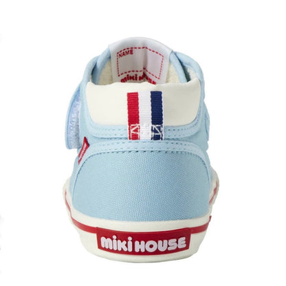 日本mikihouse学步鞋 牛仔二段10-9302-498日本制 带鞋盒