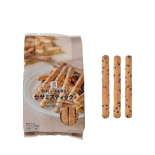日本 711便利店  芝麻手指饼干棒