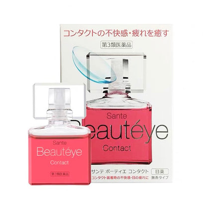 日本参天Beauteye玫瑰眼药水滴眼液 12ml 隐形用