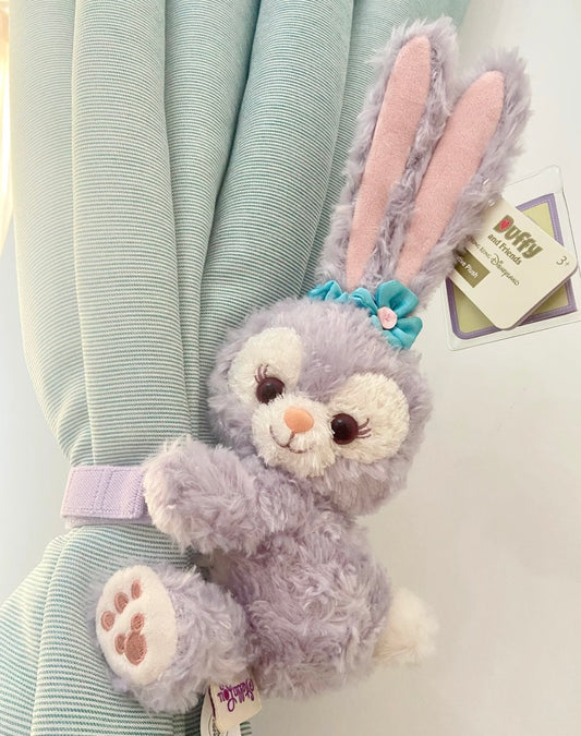 港迪星黛露卡通毛绒公仔窗帘扣绑带