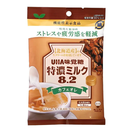 日本UHA悠哈味觉糖特浓牛奶咖啡糖