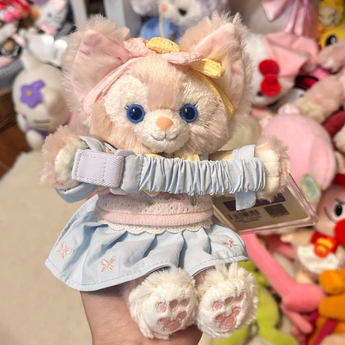 上迪2025春日玲娜贝儿毛绒卡通窗帘扣汽车绑带公仔