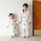 日本制10mois Hoppette婴幼儿童纯棉6层纱布蘑菇睡袋2-7岁