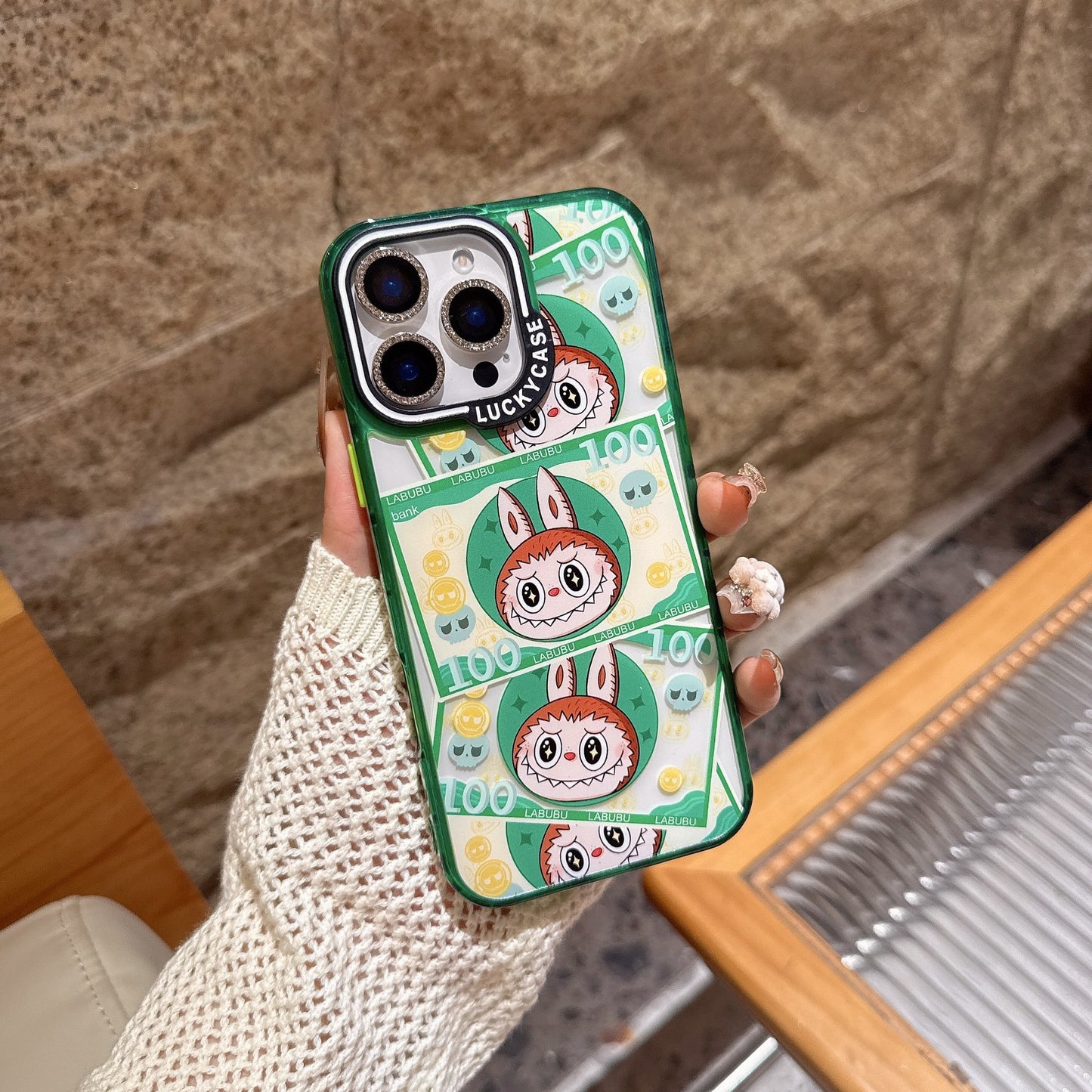 LuckyCase手机壳Labubu系列iphone16Promax高级防摔