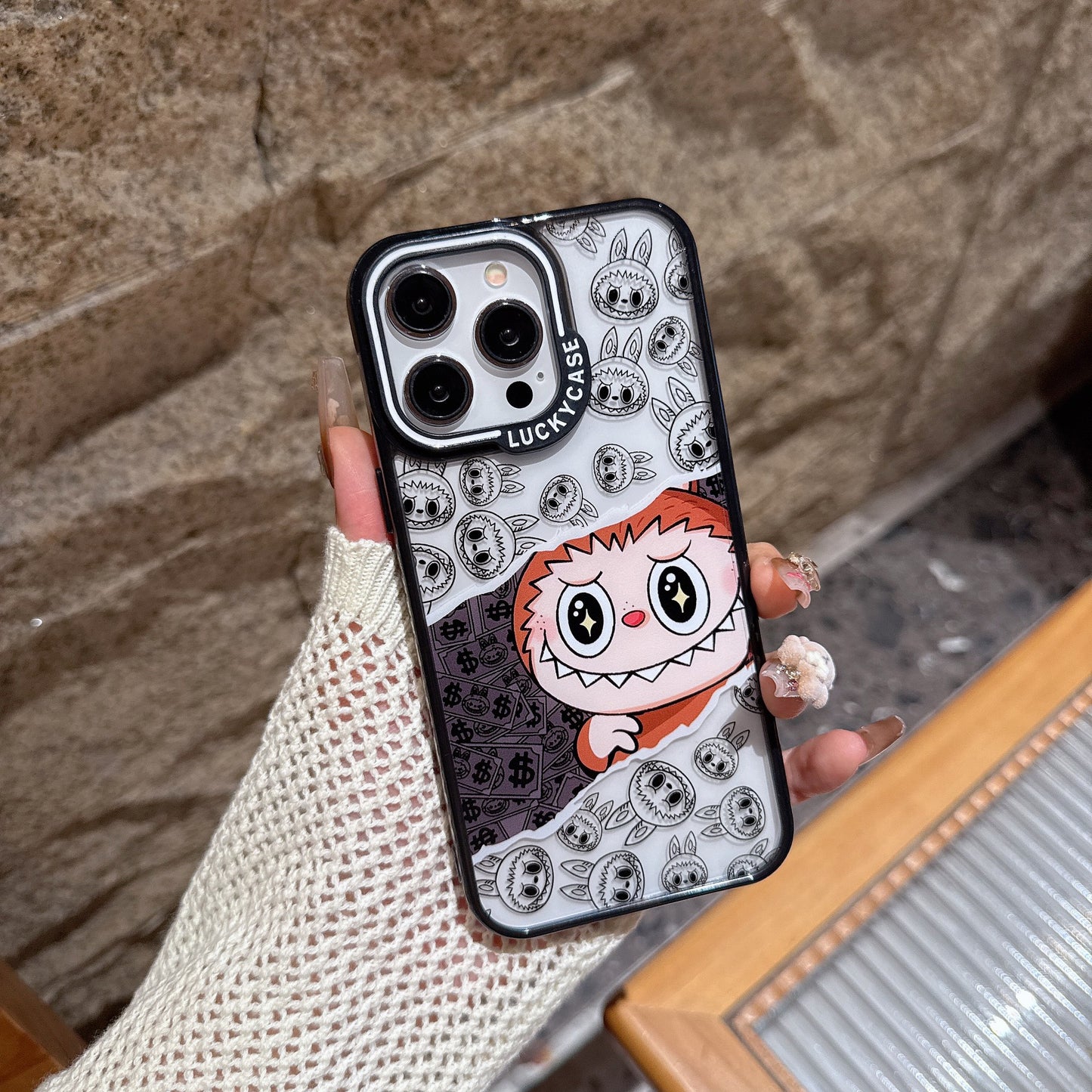 LuckyCase手机壳Labubu系列iphone16Promax高级防摔