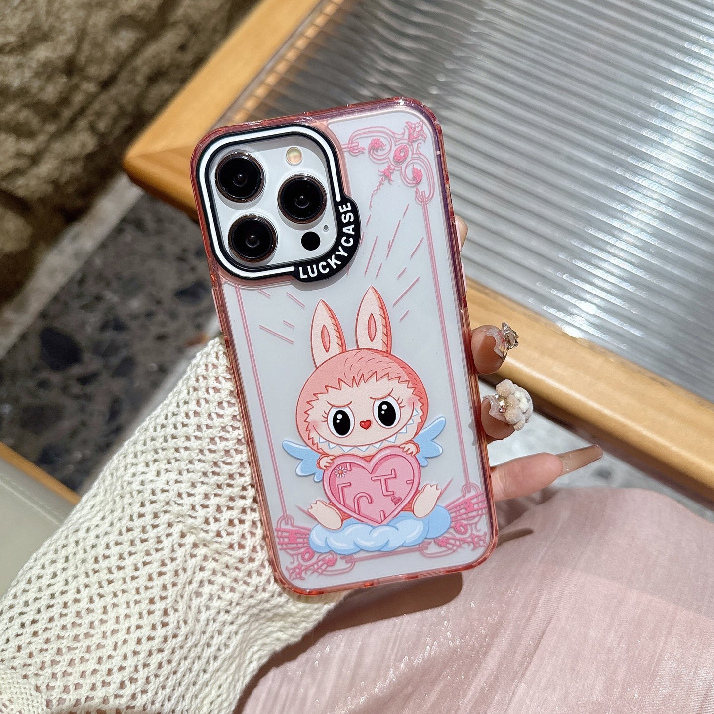LuckyCase手机壳Labubu系列iphone16Promax高级防摔