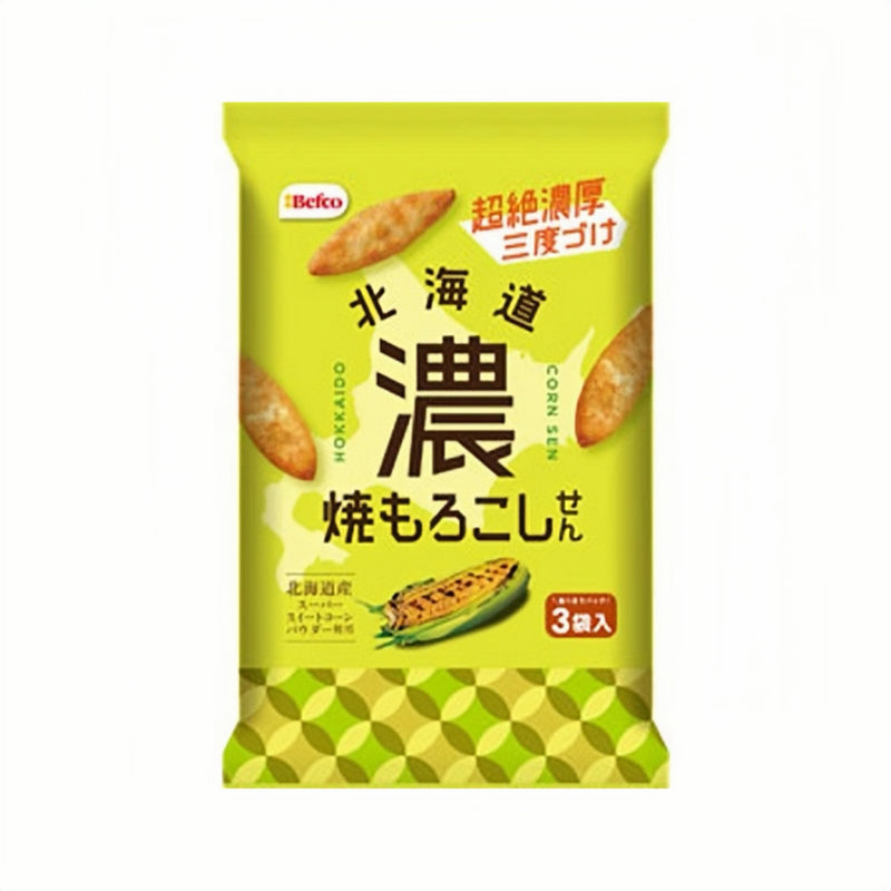 日本BEFCO栗山米菓 北海道浓郁玉米烧米饼 51g