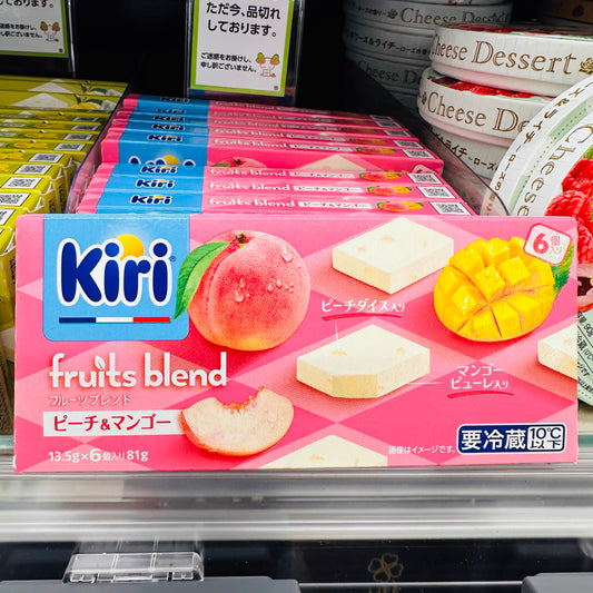 日本kuri桃味奶香乳酪奶酪