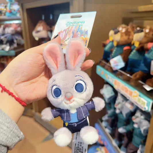 上迪动物城2朱迪毛绒公仔挂件