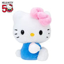 日本三丽鸥HelloKitty50周年限定公仔 高度约15cm