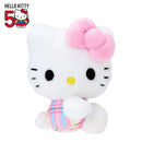 日本三丽鸥HelloKitty50周年限定公仔 高度约15cm