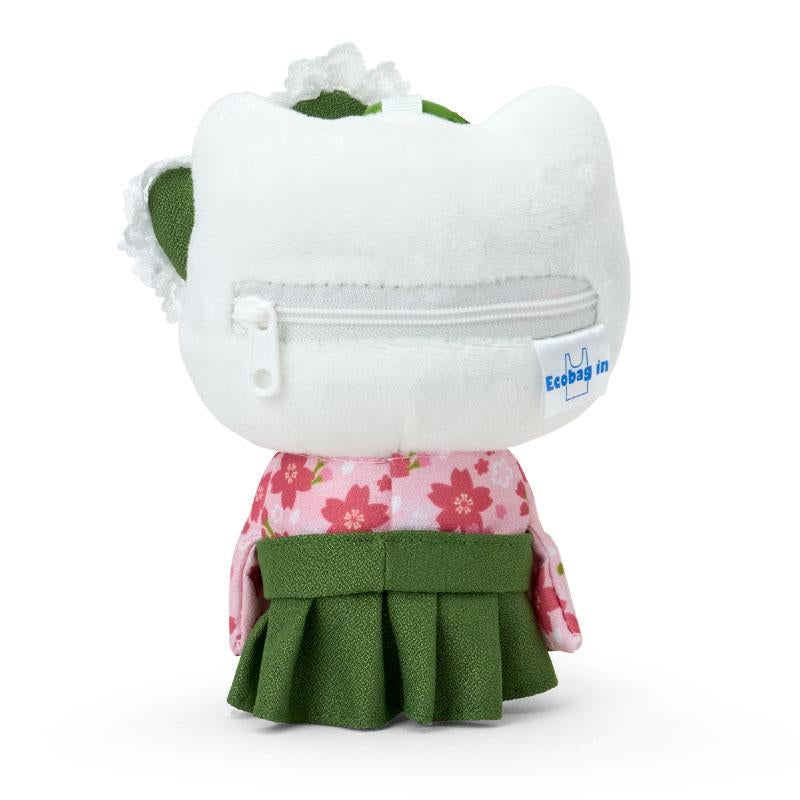 日本抹茶和服kitty新款收纳包毛绒挂件
