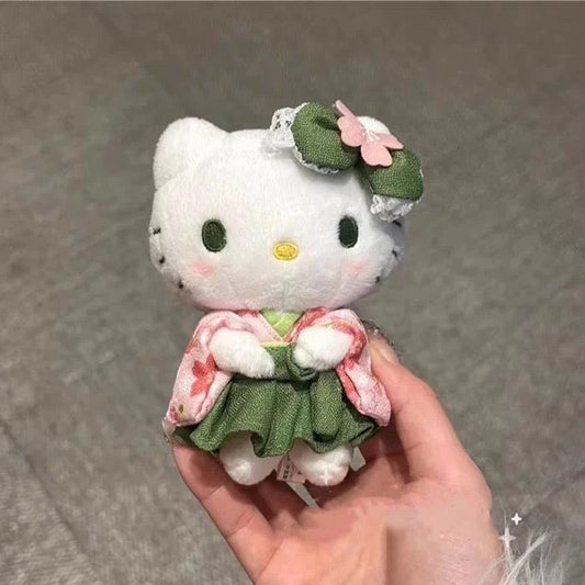 日本限定和服KT包挂毛绒挂件