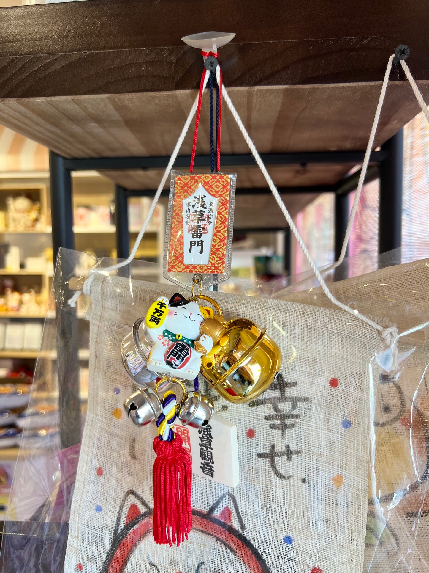 日本浅草寺雷门交通安全铃铛