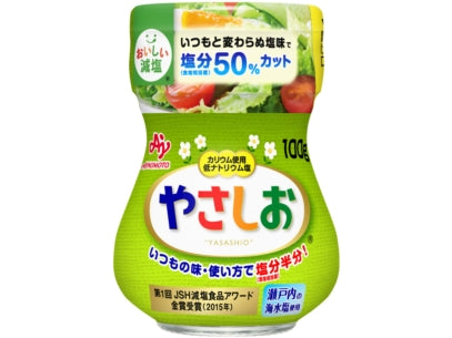 日本AJINOMOTO味之素 50%低盐分宝宝食盐 100g瓶装