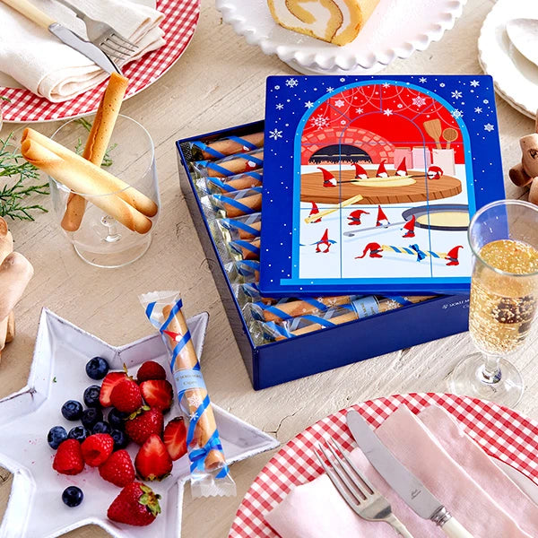 日本YOKUMOKU 圣诞限定精品礼盒 原味雪茄蛋卷 20本入