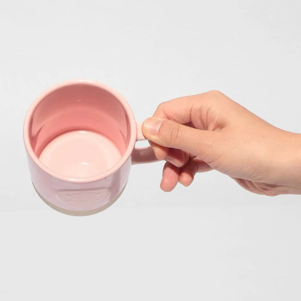 日本星巴克 2026樱花限定第一弹 大‮石理‬纹马克杯 355ml