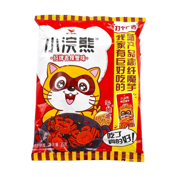 【童年经典】统一 小浣熊干脆面 销魂香辣蟹味 35g