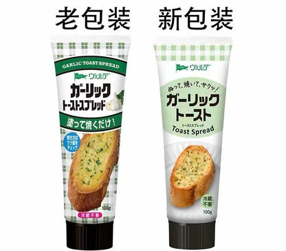 日本丘比面包吐司酱 100g 蒜香黄油味