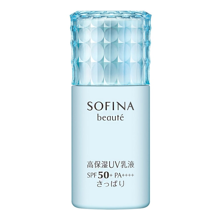 日本SOFINA苏菲娜防晒霜 面部补水保湿清爽高倍防紫外线隔离 蓝朋友